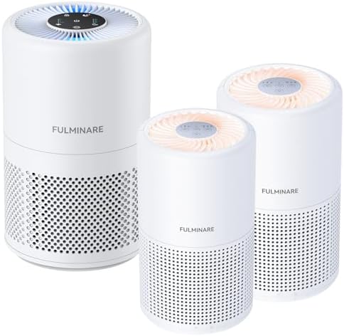 Auto Sense Purifier with Two Night Light Purifiers, White