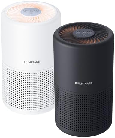 Night Light Purifier 2-Pack, White and Black