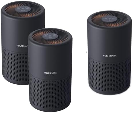 Night Light Purifier 3-Pack, Black