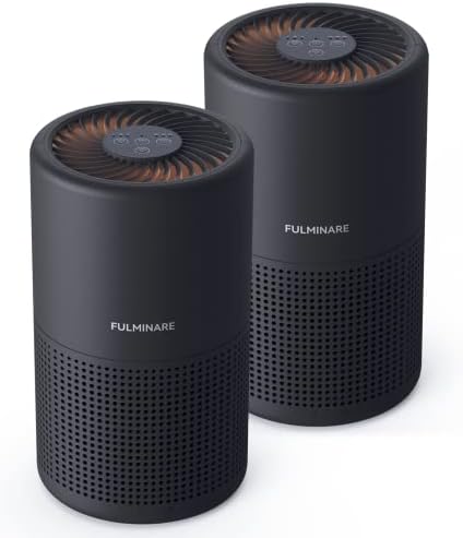 PU-P05 H13 HEPA Purifier 2-Pack, Black